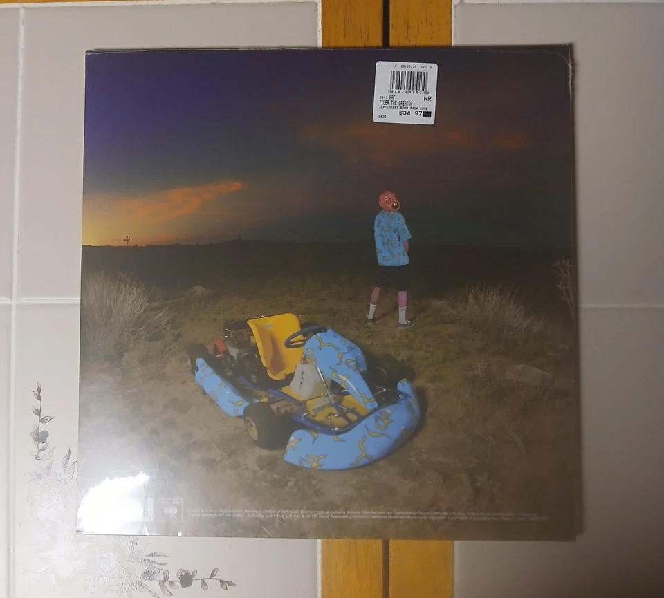 Tyler The Creator Cherry Bomb Blue Vinyl 2xLP Limited Edition 10th Anniversary  - Image 2 of 2