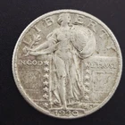 1930 Standing Liberty Quarter 90% Silver Natural Tone