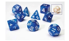 Sirius Dice 7 Dice Set: Pearl Blue