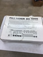 BEHRINGER PRO DJ-MIXER DX1000 Color Silver New Open Box