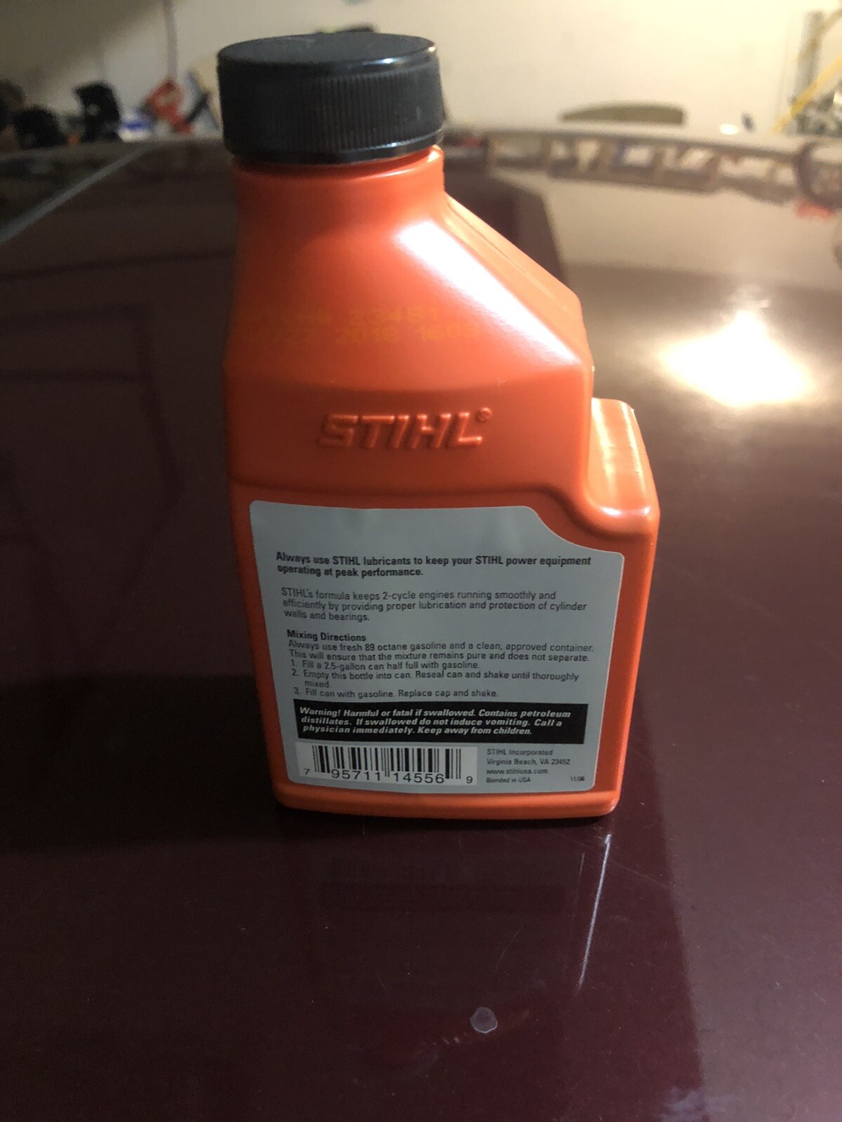 STIHL 6.4 Ounce High Performance 2 Cycle Engine Oil eBay