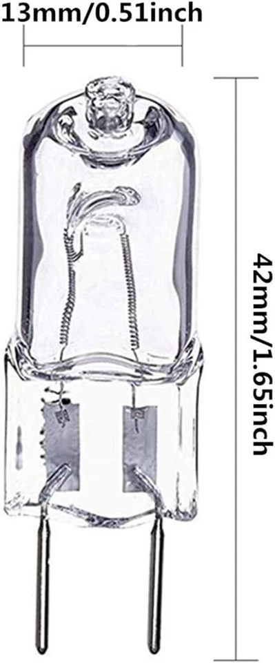 10 Pcs G8 Base JCD Type Light Bulb 120V 75WATT- Brand New. USA Fast Shipping! - Image 2 of 3