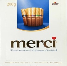 MERCI Assorted Milk Chocolates 200g , 7oz 