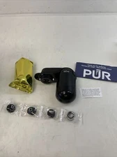 PUR Plus Black Faucet Mount Water Filter System