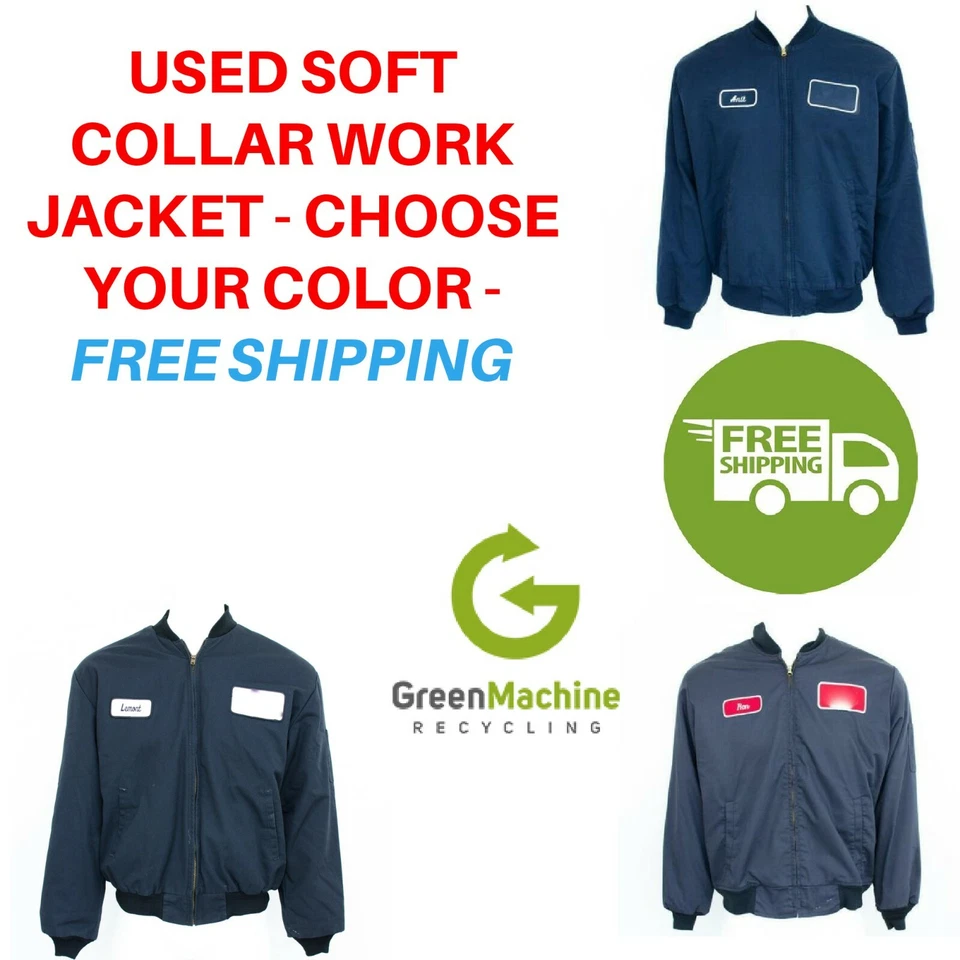 Used Work Coat Work Jackets Cintas, Redkap, Unifirst, G&K etc. FREE SHIP - Image 2 of 4