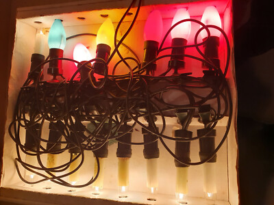 Weihnachtslichter/Baumkerzen/Weihnachtsbeleuchtung 15 Kerzen -Hellum