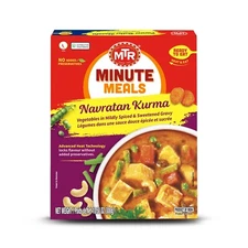 MTR Minute Meals Ready To Eat - Navratan Kurma 300g (Pack of 6 )