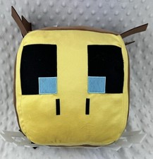 Minecraft Cuutopia Bee Plush 10-in Rounded Character Pillow Doll Collectible Toy