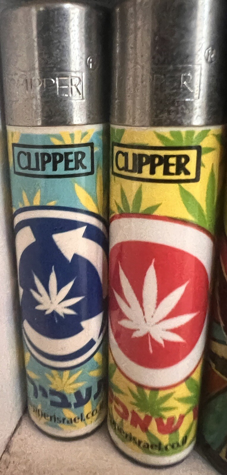 Vintage Mechero Accendino Lighters - Traffic Signs Weed