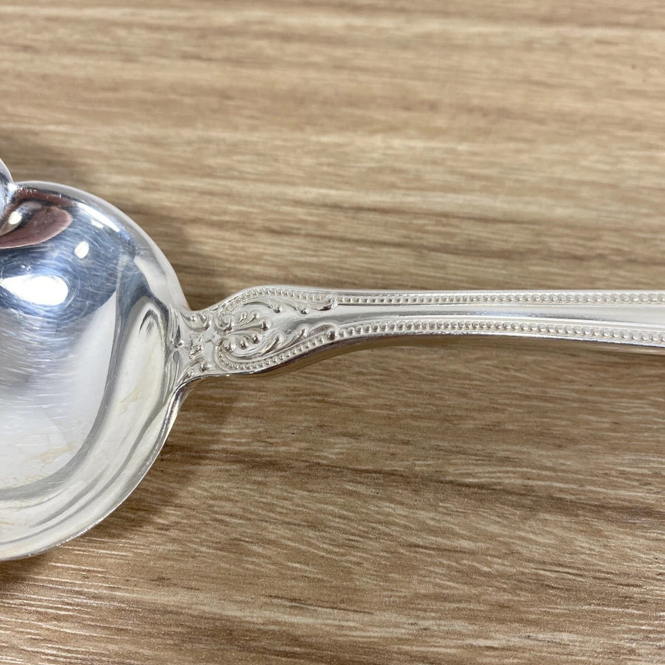 Caçarola vintage Gorham WINTHROP colher de servir talheres prato prata 1896 - Imagem 4 de 4
