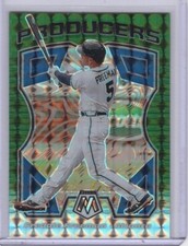 2021 Mosaic Producers Green Prizm #P1 Freddie Freeman Atlanta Braves