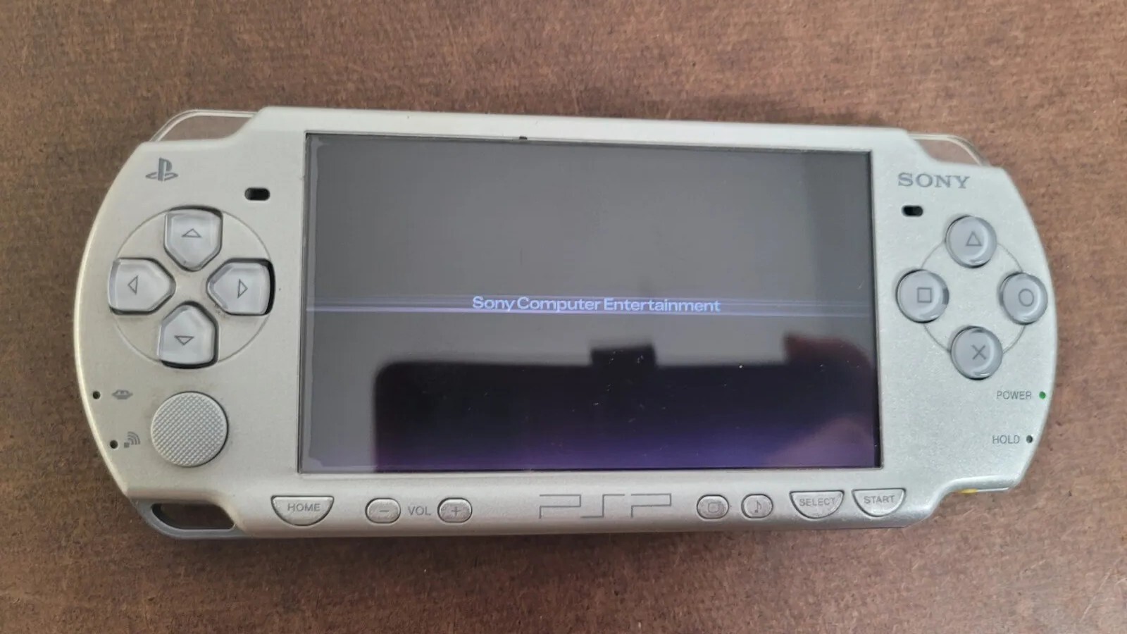 Sony PSP 2001 Silver Handheld Only Doesn't Read Disc Parts Repair eBay