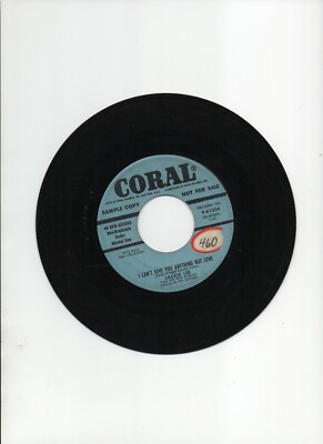 Jackie Lee Blue Boogie I Can't Give You Anything But Love 7'' Promo 45 Pop 1954 