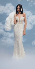 BNWT Oksana Chorna Cornelia Beaded Wedding Dress
