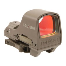 Holosun 510 Red Circle FDE w/Solar Failsafe/Shake Awake/QD Mount HS510C-FDE-RD