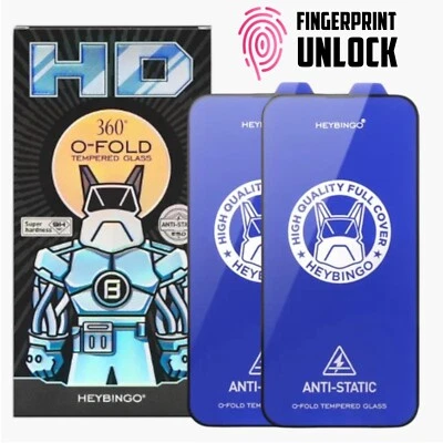 HEYBINGO Tempered Glass Screen Protector Cover for Samsung S24 S25 Plus FE Ultra