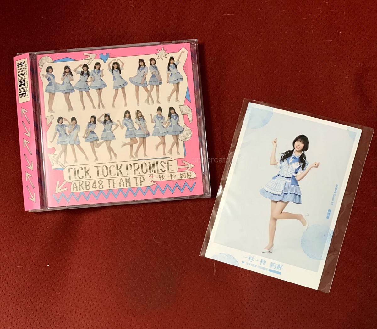 AKB48 Team TP Tick Tock Promise Taiwan Ltd CD+DVD+TSAI, YA-EN Card