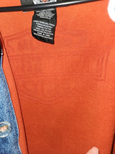 NWOT Harley Davidson Denim Jacket & Removable Liner - Men's Large - SHARP! - Picture 9 of 13