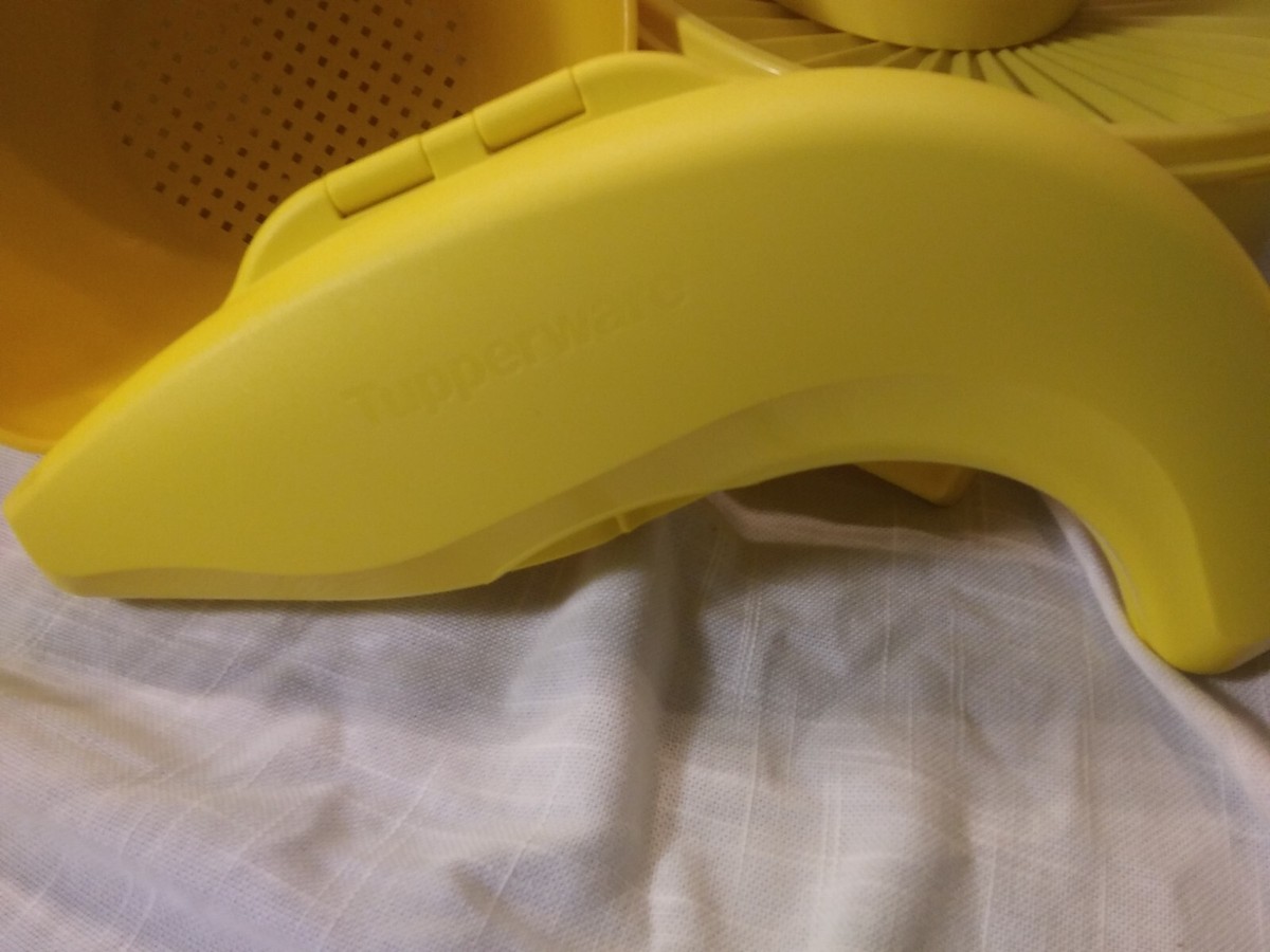 Vtg Tupperware Neon Yellow Canisters 9 Piece Set READ | eBay