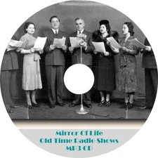 Mirror Of Life Old Time Radio Shows 4 Episodes On MP3 CD