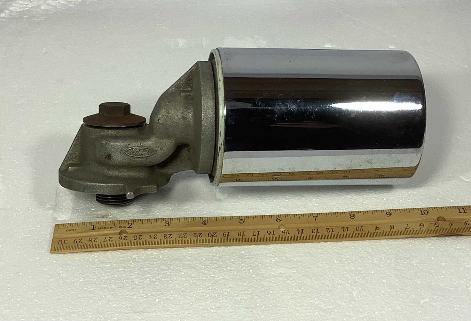 F4UE6884BA Ford Oil Cooler Filter Adapter for sale online | eBay