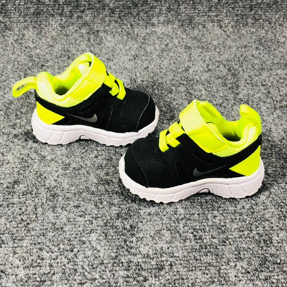 Nike Dart 10 ребенка ясельного возраста размер 2,5c черный желтый ремень 580449-700 - Изображение 2 из 4