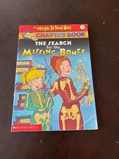 The Search for the Missing Bones Magic School Bus #2  Scholastic Book 2000 PB