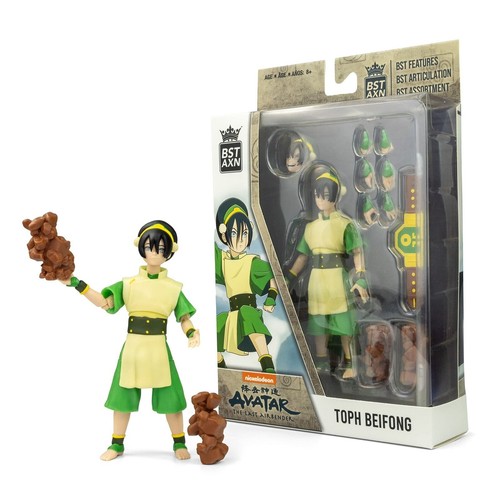 Loyal Subjects Avatar Airbender BST AXN Toph Beifong 5" Figure Damaged box Loose