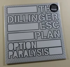 DILLINGER ESCAPE PLAN Option Paralysis GOLD & BLACK MARBLE Vinyl NEW LP LIMITED