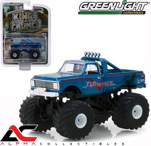 GREENLIGHT 49020D 1:64 1972 CHEVY K-10 MONSTER TRUCK