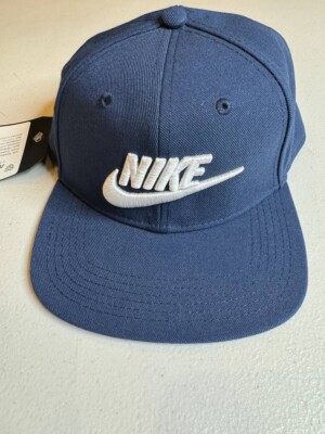NEW NIKE PRO DRI FIT SNAPBACK CAP HAT NAVY AV8015-410 | eBay