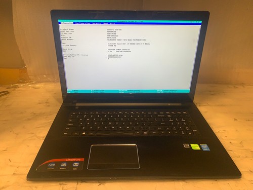 Lenovo Z70-80 15.6" Intel Core i7-5500U | 16GB RAM 256GB SSD | No OS