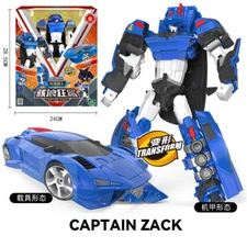 TOBOT V GD Captain Zack Shark Sport Car Combined Transforming Robot Figure Toy