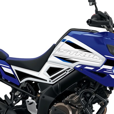 Stickers Side Tank for Suzuki V-Strom 1050DE 2023 On L-240 Rodi Blue