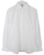 SUITSUPPLY Egyptian Cotton Slim Fit Formal Shirt Men's UK 43 Spread Collar