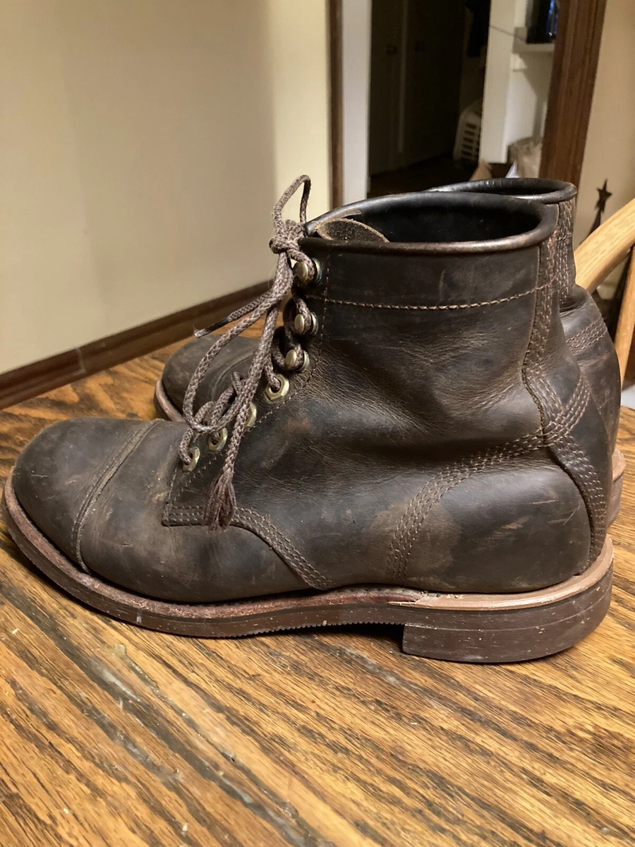 Chippewa X LL Bean Katahdin Iron Works Engineer Boots Men's 7 1/2D
