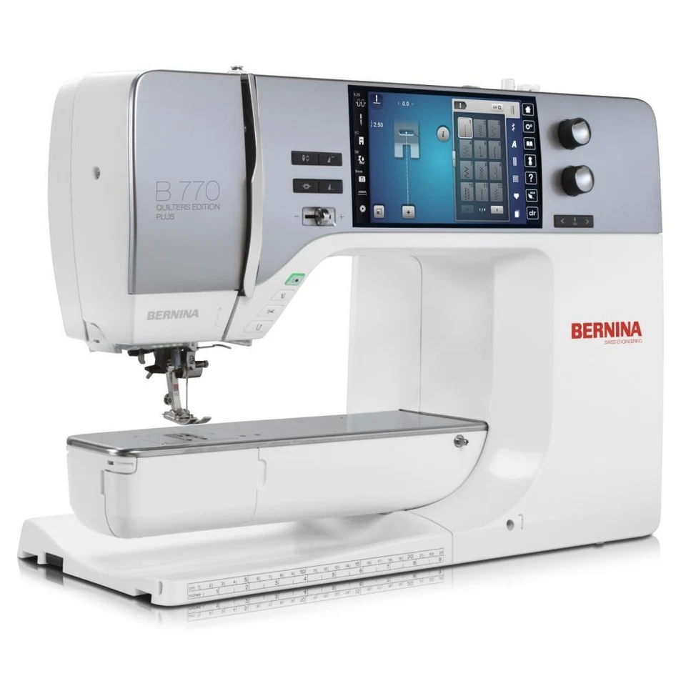 Bernina 770 QE PLUS Näh-Stick- und Quiltmaschine für große Projekte bestens - Bild 2 von 4