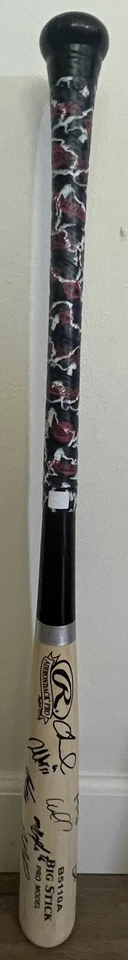 2024 Minnesota Twins Team Signed Rawlings Big Stick 33 Baseball Bat JSA LOA - Image 4 of 4