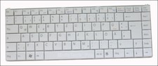 Tastiera DE per Sony Vaio PCG-7Y1L PCG-7Y2L PCG-7X1L PCG-7X2L Series - bianca -