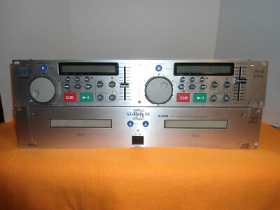 Stanton S-650 Dual-Deck DJ CD Player with Control Console&hook up cables,bundle!