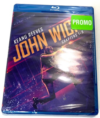 John Wick: chapters 1-3 (Blu-ray Digital) new and sealed