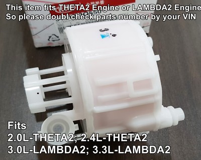 3.0L 3.3L Fuel Pump Filter For Hyundai Grand Santa Fe XL Maxcruz