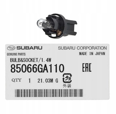 Tacho-Beleuchtungslampe Subaru Forester Impreza Legacy 85066GA110 OE