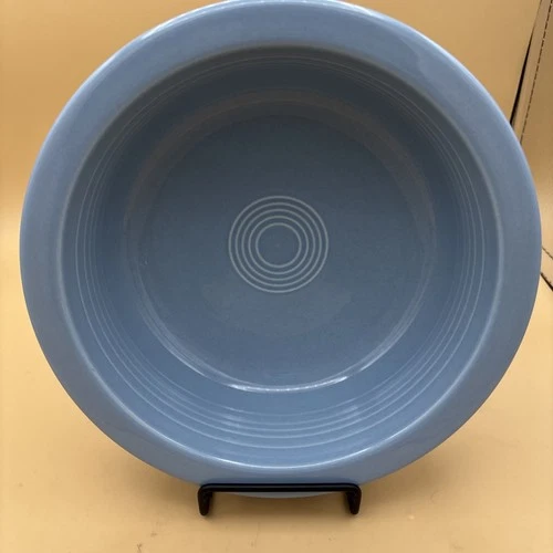 Fiesta Periwinkle Blue 8-1/4” Large Round Serving Vegetable Bowl Fiestaware 1995