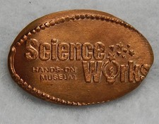 Science Works ~ Hands-On Museum ~ Copper souvenir elongated penny