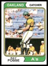 1974 Topps - Ray Fosse #420