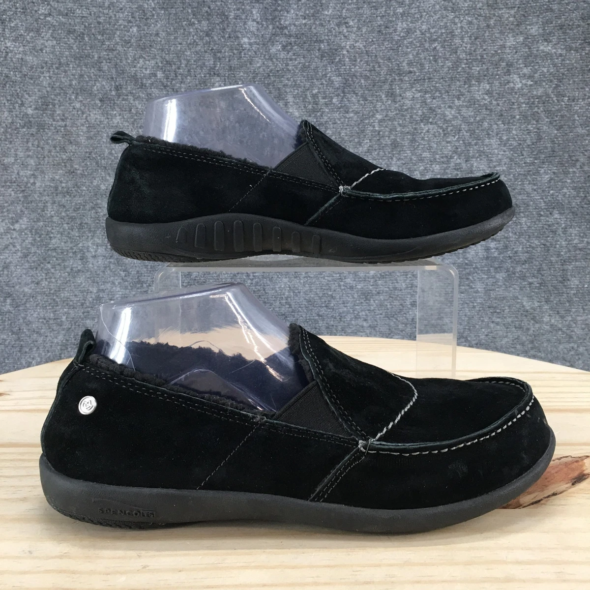 Spenco Mens Siesta Slip-On Leather Black Shoes (NWT) Spenco Siesta - Men main image 3