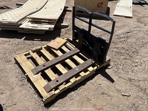 2016 Toro 22341 34" Universal Mini Skid Steer Fork Attachment Plate bidadoo