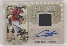 2019 Panini Legacy Futures Patch Auto Antoine Wesley #FP-AW Patch Auto fm0