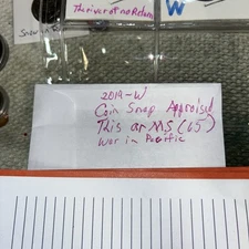 This Is A 2019 W War In The Pacific Quarter Very Clean. Beautiful.